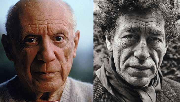 نمایشگاه مشترک آثار پابلو پیکاسو و البرتو جاکومتی در پاریس